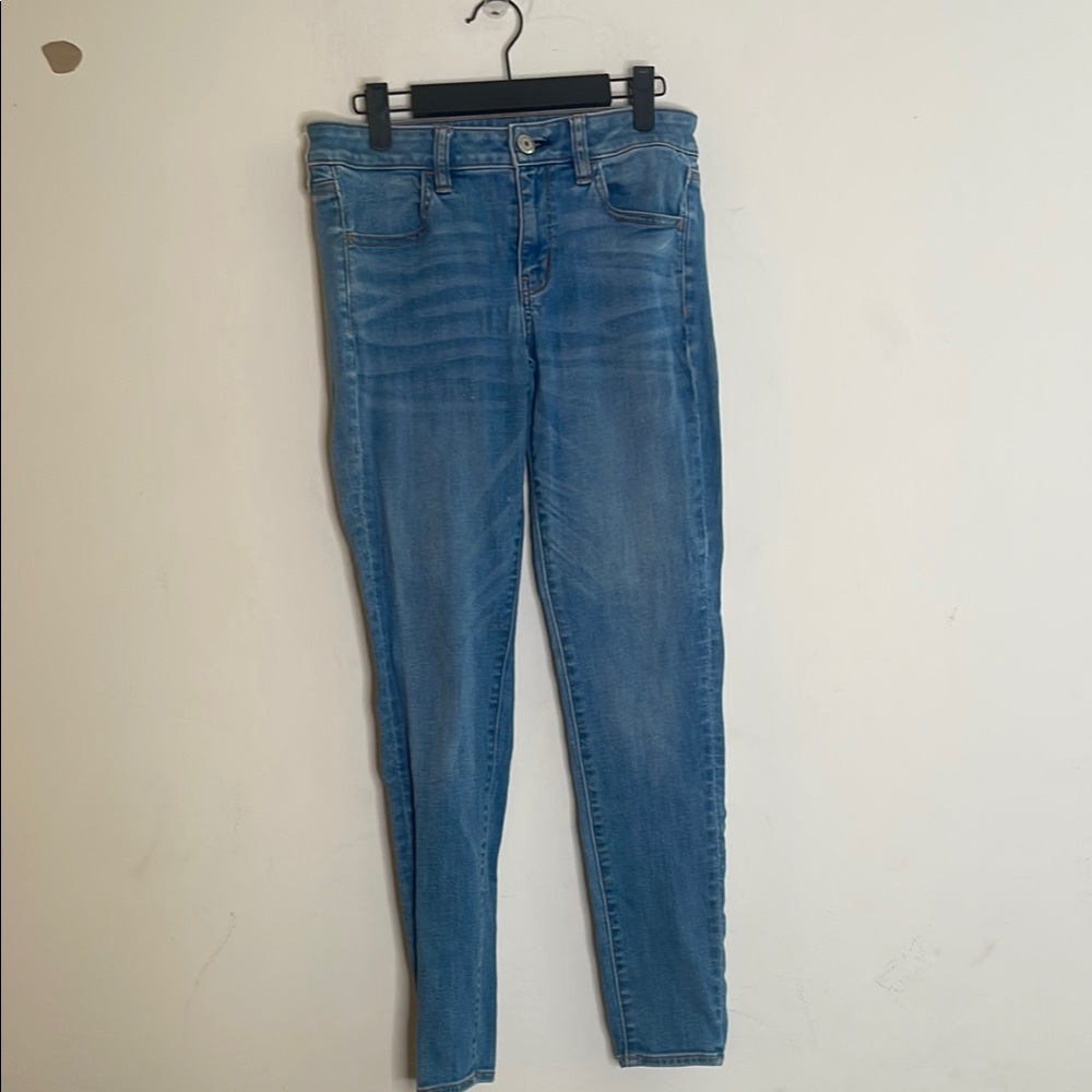 American Eagle Outfitters Medium Blue Skinny Jeans